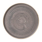 Assiettes avec rebord Churchill Stonecast Peppercorn Grey 157mm (Lot de 6)