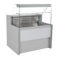 Comptoir de service réfrigéré gris Zoin Tibet 1000mm