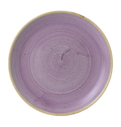 Assiettes coupes rondes Churchill Stonecast Lavender Evolve 220mm (Lot de 12)