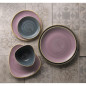 Assiettes coupes rondes Churchill Stonecast Lavender Evolve 165mm (Lot de 12)