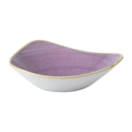 Bols triangulaires Churchill Stonecast Lavender Lotus 228mm (Lot de 12)