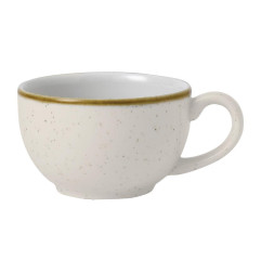 Tasses à cappuccino Churchill Stonecast Barley White 170ml (Lot de 12)