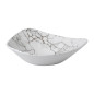 Bols triangulaires Churchill Studio Prints Kintsugi Agate Grey Lotus 228mm (Lot de 12)