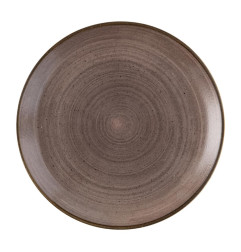 Assiettes avec rebord Churchill Stonecast Raw Evolve Brown 286mm (Lot de 12)