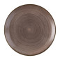 Assiettes avec rebord Churchill Stonecast Raw Evolve Brown 286mm (Lot de 12)