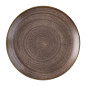 Assiettes avec rebord Churchill Stonecast Raw Evolve Brown 217mm (Lot de 12)