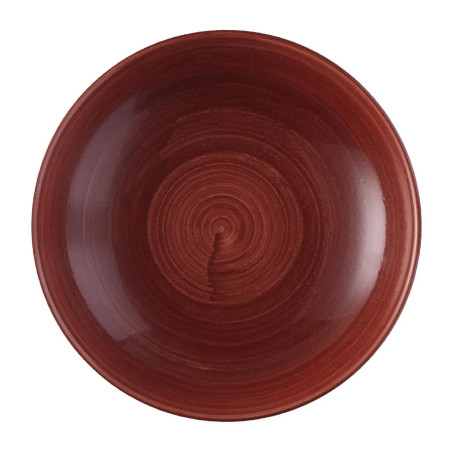 Bols Churchill Stonecast Patina Evolve Red Rust 248mm (Lot de 12)
