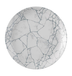 Assiettes rondes Churchill Studio Prints Kintsugi Pearl Evolve Grey 286mm (Lot de 12)