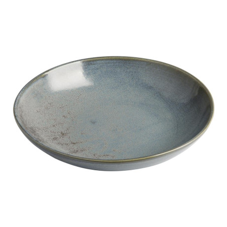 Assiettes Creuses Olympia Ember Blue 230mm (Lot de 4)