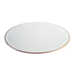 Assiettes Plates Olympia Drift Gris Uni 280mm (Lot de 4)