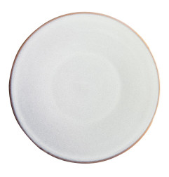 Assiettes Plates Olympia Drift Gris Uni 280mm (Lot de 4)