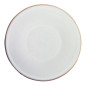 Assiettes Plates Olympia Drift Gris Uni 280mm (Lot de 4)