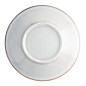 Assiettes Plates Olympia Drift Gris Uni 280mm (Lot de 4)