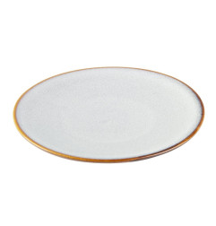 Assiettes Plates Olympia Drift Gris Uni 180mm (Lot de 6)