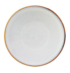 Assiettes Plates Olympia Drift Gris Uni 180mm (Lot de 6)