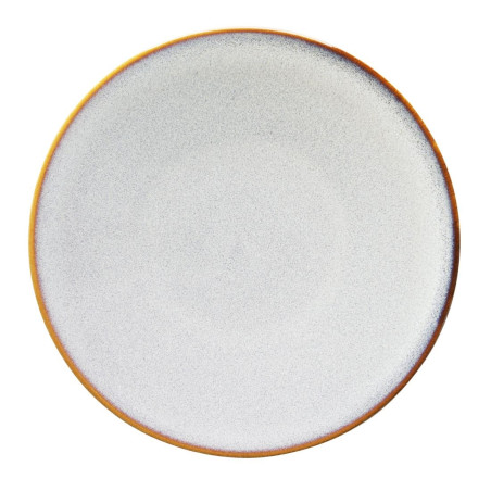 Assiettes Plates Olympia Drift Gris Uni 180mm (Lot de 6)