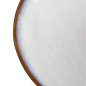 Assiettes Creuses Olympia Drift Gris Uni 260mm (Lot de 4)