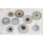 Assiettes Creuses Olympia Drift Gris Uni 260mm (Lot de 4)