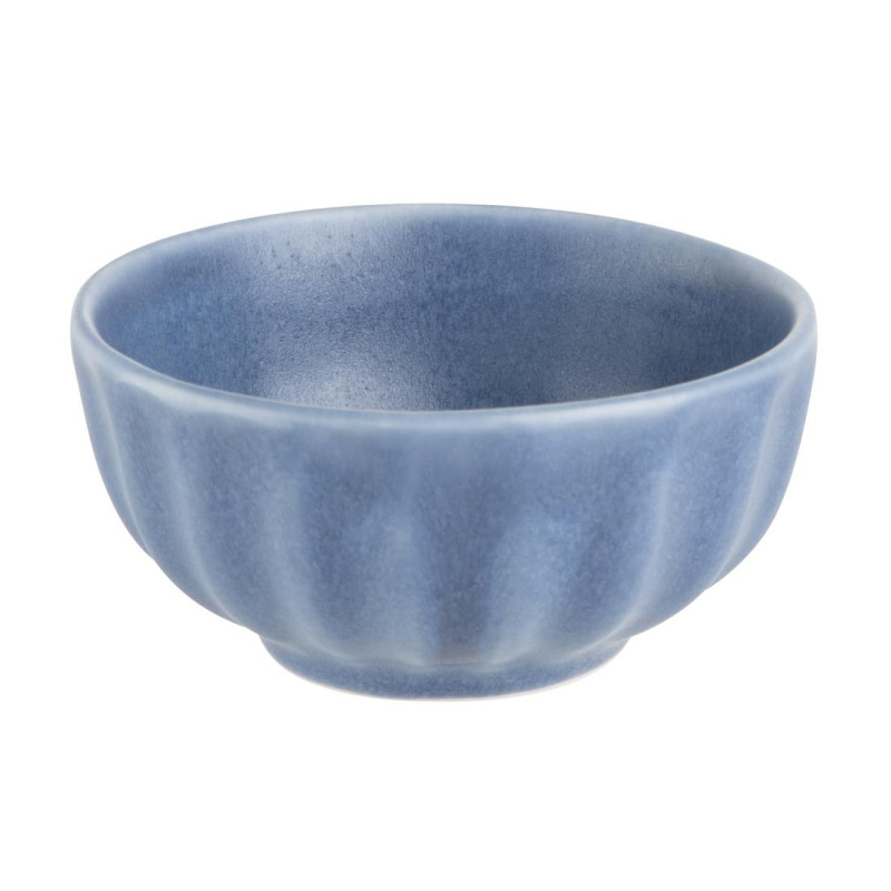 Bols profonds Olympia Corallite bleus 105x55mm (lot de 12)