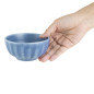 Bols profonds Olympia Corallite bleus 105x55mm (lot de 12)