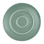 Assiettes plates Olympia Corallite vertes 280 mm (lot de 6)