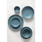 Assiettes plates Olympia Corallite vertes 280 mm (lot de 6)