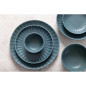 Bols profonds Olympia Corallite verts 105x55mm (lot de 12)