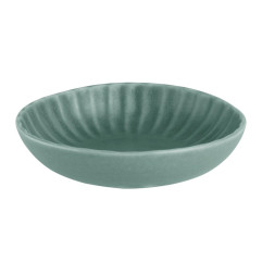 Assiettes calottes Olympia Corallite vertes 160x40mm (lot de 6)