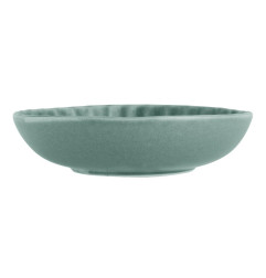 Assiettes calottes Olympia Corallite vertes 160x40mm (lot de 6)