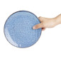 Assiettes Plates Olympia Denim Blue 180mm (Lot de 6)