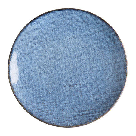 Assiettes Plates Olympia Denim Blue 230mm (Lot de 6)