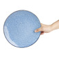 Assiettes Plates Olympia Denim Blue 230mm (Lot de 6)
