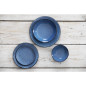 Assiettes Plates Olympia Denim Blue 230mm (Lot de 6)