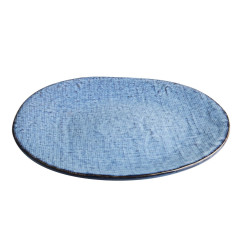 Assiettes Plates Olympia Denim Blue 285mm (Lot de 4)