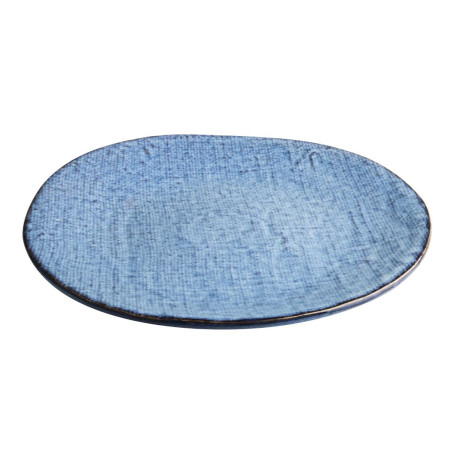 Assiettes Plates Olympia Denim Blue 285mm (Lot de 4)