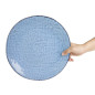 Assiettes Plates Olympia Denim Blue 285mm (Lot de 4)