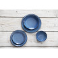 Assiettes Plates Olympia Denim Blue 285mm (Lot de 4)