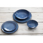 Assiettes Plates Olympia Denim Blue 285mm (Lot de 4)