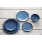 Assiettes Plates Olympia Denim Blue 285mm (Lot de 4)