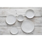 Assiettes Plates Olympia Denim White 180mm (Lot de 6)