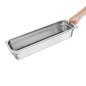 Plateau inox GN 2/4 Vogue 100mm