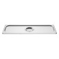 Couvercle inox Vogue GN 2/4 