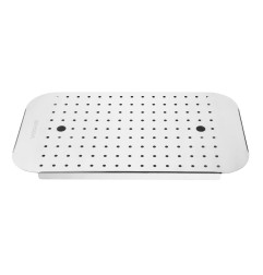 Égouttoir en acier inoxydable Vogue pour GN 1/1