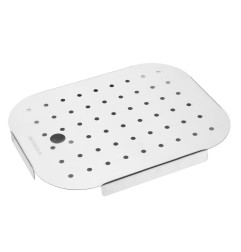 Égouttoir en acier inoxydable Vogue pour GN 1/2