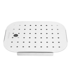 Égouttoir en acier inoxydable Vogue pour GN 1/2