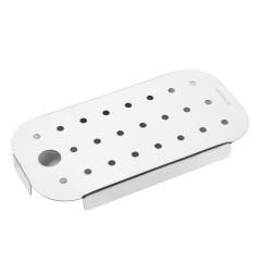 Égouttoir en acier inoxydable Vogue pour GN 1/4