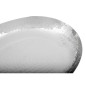 Plat ovale en acier inoxydable martelé Olympia 280x230mm