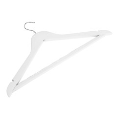Cintres en bois blanc Bolero (lot de 10)