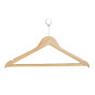 Cintres antivol en bois Bolero (lot de 10)