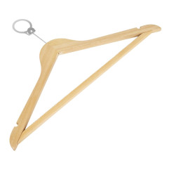 Cintres antivol en bois Bolero (lot de 10)